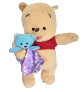 Winnie Puuh Baby Bär Plüsch Disney, Fisher Price 10 Zoll 2004 Decke Rassel Spielzeug - Bild 1 von 8