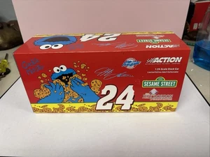 Action Jeff Gordon #24 Foundation Sesame Street 2003 Monte Carlo Red Die Cast - Picture 1 of 10