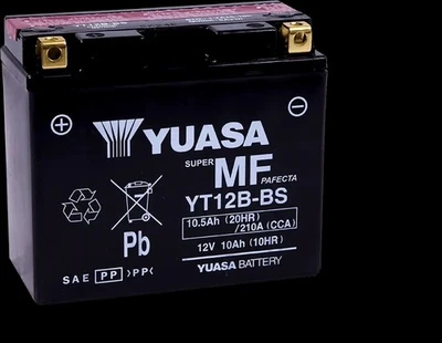 Yuasa YT12B-BS bateria AGM livre de manutenção 12 volts (garrafa fornecida) - Imagem 1 de 4