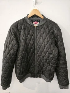 Lee Cooper Quilted Bomber Jacket – Khaki Green – Size M - Picture 1 of 4