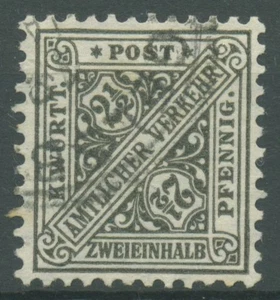 Württemberg Dienstmarken 1916 Ziffer in Schildern 237 gestempelt - Picture 1 of 1