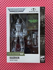 McFarlane - Warhammer 40K - Astra Militarum - 7" Kasrkin (Prueba de artista) Acción F - Imagen 1 de 12