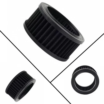 4” Black Air Cleaner Intake Filter Replaces For Harley Sportster XL 1200 883 - Image 1 of 4