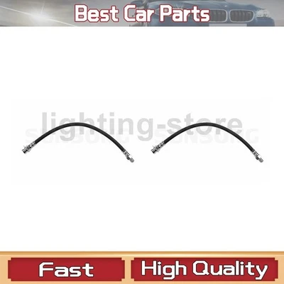 Línea de freno de manguera hidráulica de freno delantero 2 para camioneta Ford de 1 tonelada 3,6 L 3,7 L 3,9 L Foto 1 de 4