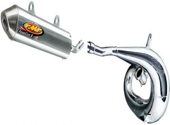 FMF GNARLY TUBO COMPLETO ESCAPE Y POWERCORE 2 SILENCIADOR ESCAPE 2017 KTM 250 300 Foto 1 de 4