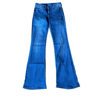 Pantalones de mezclilla M.I.H Jean Marrakesh tiro alto acampanados elásticos talla 26 Foto 1 de 4