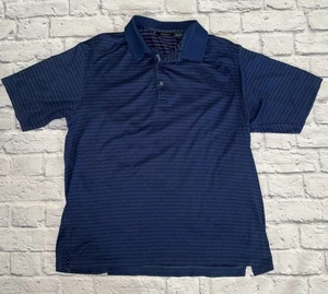 Bobby Jones Player Golf Polo Shirt, Men's Size XL, Blue Red Stripe - Picture 1 of 5