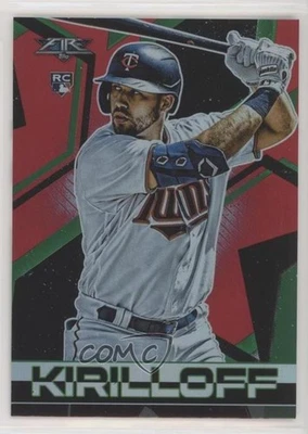 2021 Topps Fire Flame Alex Kirilloff #60 Rookie RC - Image 1 of 2