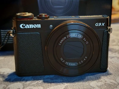 Canon PowerShot G9 X Mark II Kompaktkamera - schwarz, OVP - Bild 1 von 4