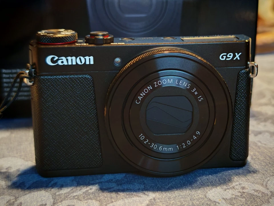 Canon PowerShot G9 X Mark II Kompaktkamera - schwarz, OVP - Bild 1 von 4