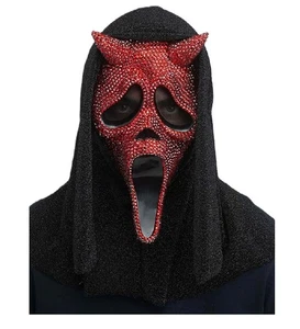 Scream Devil Bling Ghostface® Mask - Costume Accessory - One Size - Picture 1 of 1
