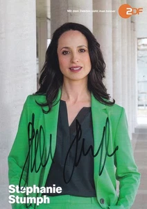 Stephanie STUMPH  orig.Autogramm  AK handsig.  TV/ KINO... +++TOP+++ - Picture 1 of 1