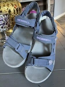 Merrell Women’s Cedrus Convertible Sandals 7 Purple Hook And Loop - Picture 1 of 7