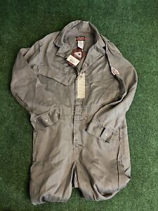 NWT Bulwark CLD4GY Men's Lightweight Excel FR ComforTouch Coverall CAT-2 38 REG