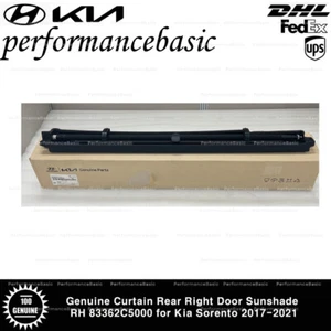 Genuine Curtain Rear Right Door Sunshade RH 83362C5000 for Kia Sorento 2017-2021 - Picture 1 of 10