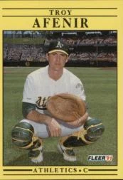 1991 Fleer Baseball Card Pick 1-250 - Image 1 of 1