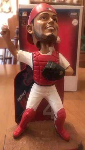 Yadier Molina St Louis Cardinals Name & Number Bobblehead MLB  Limited /144 FOCO Cover