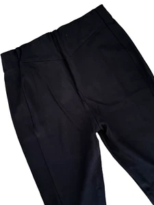 J JASON WU career Classic SLIM LEG Pull On High Rise BLACK pants $298 8 P petite - Picture 1 of 5