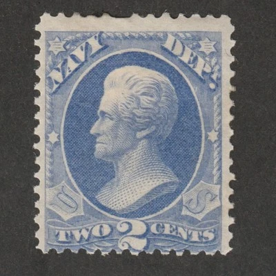 *KAPPYSSTAMPS 141 OFFICIALS NAVY O36 MINT HINGED / REMNANT CAT=$165 - Image 1 of 2