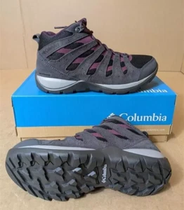 Columbia - Redmond V2 Mid wasserdichter Damen Wanderschuh - schwarz / cherry - Bild 1 von 22
