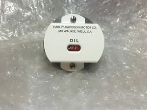 Harley 1936-37 Knucklehead UL WL Servicar Oil Pressure Gauge w/ Logo 4560-36 - Picture 1 of 6