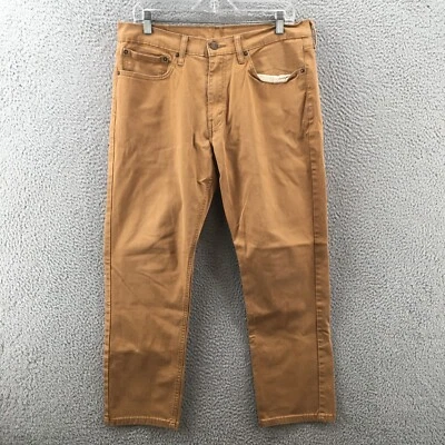 Levis 541 Athletic Taper Fit Pants 34x30 (actual 35x27.5) Brown Mid Rise Zip Fly - Image 1 of 4