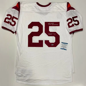FRANK BEAMER SIGNED VIRGINIA TECH HOKIES JERSEY XL BECKETT WITNESS COA M60321 - Picture 1 of 5