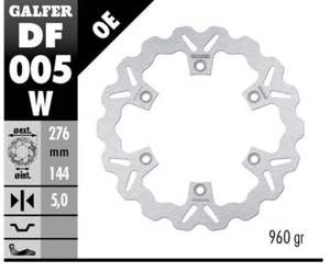 GALFER DISCO FRENO WAVE 276x5mm ANTERIORE PER HONDA CBR 600 F2 (1991-1994) - Foto 1 di 7