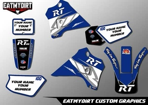 FOR YAMAHA RT100 SEMI CUSTOM GRAPHICS STICKER MOTOCROSS MX DECALS RT 100 - Picture 1 of 2