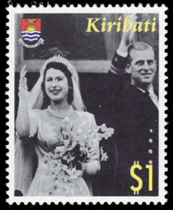 KIRIBATI 905 - 60º Jubileo de Boda Reina Isabel II (pb65318) - Imagen 1 de 1