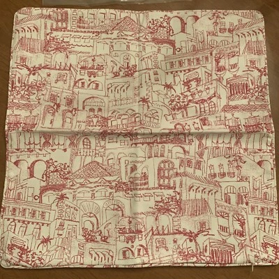 Ballard Design Almeria Fuchia 20x20 Pillow Cover - Image 1 of 4