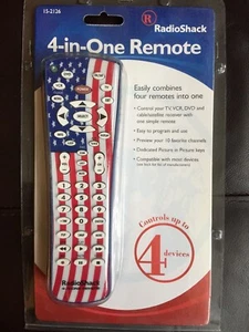 Universal Remote NEW OLD STOCK SEALED Radio Shack Patriotic - Picture 1 of 2