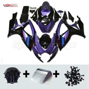 Fairings for GSXR600 750 2006 2007 06 07 K6 Suzuki Injection ABS Bodywork Kit - Picture 1 of 73