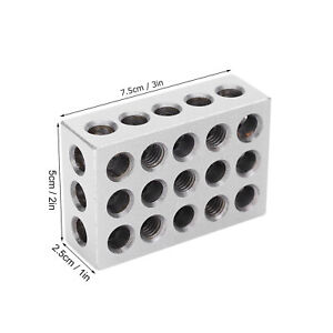 1 Pairs 1‑2‑3 Blocks 23 Hole Matched 0.0002in Machinist 123 Jig Ultra Accuracy
