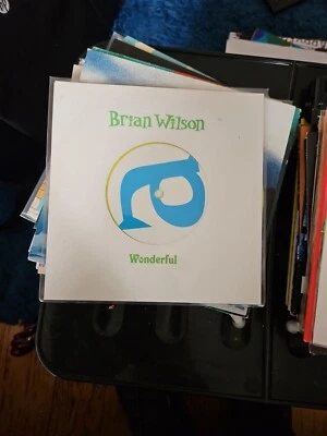 Brian Wilson - Wonderful 7" Limited Edition Yellow Vinyl NM MDA001XXX UK - Image 1 of 4