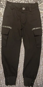 Boss hugo boss Kids' chino-fit cargo trousers in stretch piqué fabric - Picture 1 of 8
