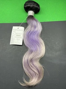 10A_ESQ_100 % unverarbeitet_Virgin_MENSCH_HAAR_Körperwelle 14"_#OP ROSEBLAU - Bild 1 von 4