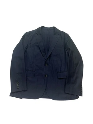 J.Crew Ludlow American Woolen Co Mens 40S Unstructured Blazer Navy Blue 2 Button - Image 1 of 4