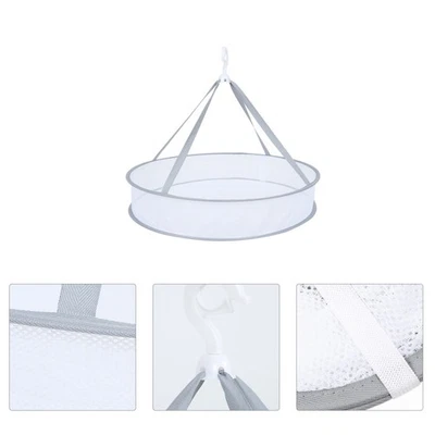 Dry Hanging Basket Portable Drying Rack for Clothes Foldable Folding - Image 1 of 4
