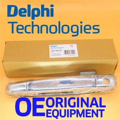 НОВАЯ хромированная передняя левая ручка внешней двери со стороны водителя для Chevy GMC 2007-13 годов выпуска - Изображение 1 из 4