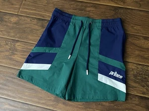 Prince Pickleball Tennis Mens Shorts Drawstring Elastic Waist Pockets EUC Size M - Picture 1 of 7