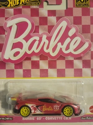 2024 Hot Wheels Premium поп-культура Barbie 65-я годовщина Corvette C8.R - Изображение 1 из 4