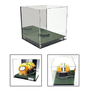 Football Helmet Display Case Display Box Storage Showcase - Picture 1 of 7