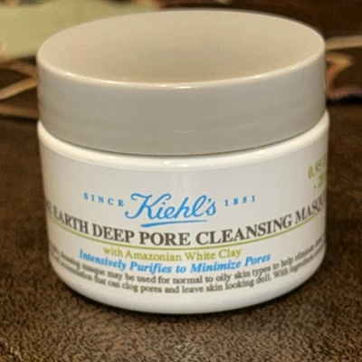 Kiehl's Rare Earth Deep Pore Cleansing Masque - 0.95 Fl Oz BRAND NEW  - Image 1 of 4