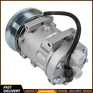 12V A/C Compressor 178-9570 for Caterpillar Tractor D3K LGP D4K XL D5K2 LGP - Picture 1 of 8