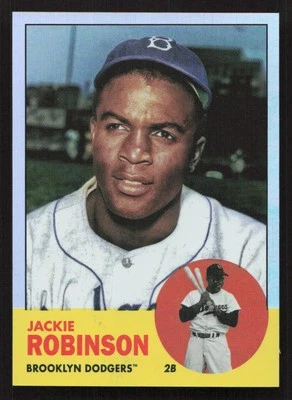 2022 Topps Archives Jackie Robinson Rainbow Foil #/199 #42 Card - Image 1 of 2