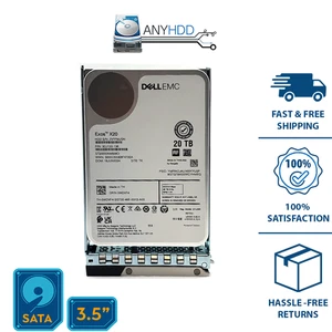NUEVO - Dell EMC 20 TB SATA HDD 3,5 pulgadas ST20000NM008D - Exos X20 - 0WDVF4 - BANDEJA DELL - Imagen 1 de 2