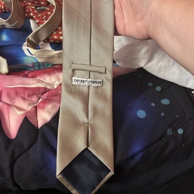 Corbata de seda para hombre Emporio Armani Foto 1 de 4