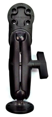 RAM Mount RMR-101-IN4 Universal Double Ball Mount with Round Base - Image 1 of 4