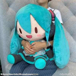 Peluche pupazzo 50 cm Hatsune Miku Fuwapuchi Dodeka Jumbo peluche SEGA anime 2025 - Foto 1 di 5